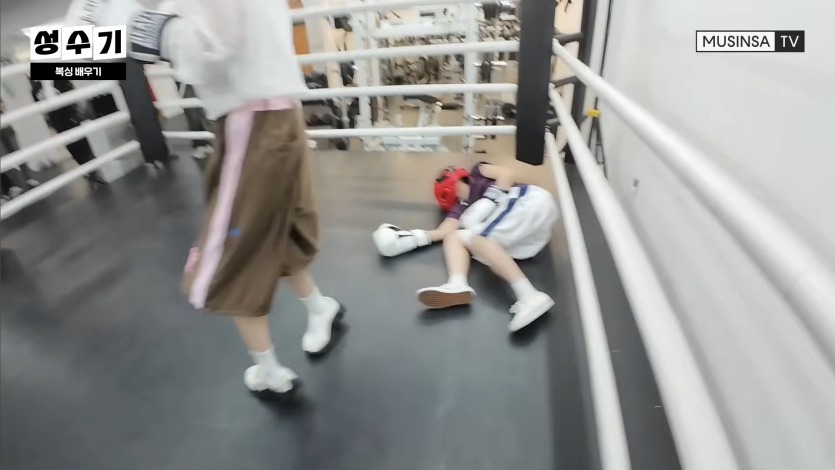 QWER 드디어 성사된 스파링 ㄷㄷㄷ