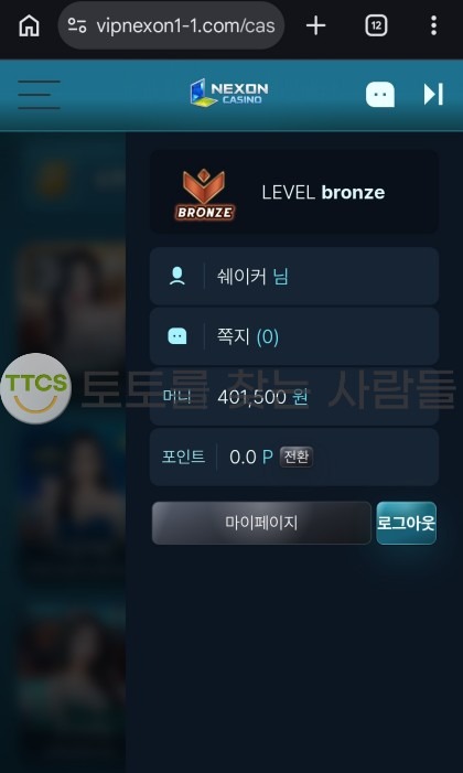 넥슨카지노(Nexon Casino) 먹튀 관련 화면 1