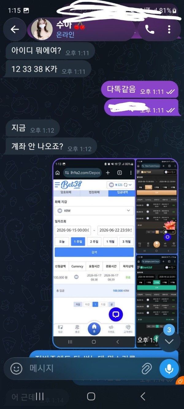 벳99 먹튀 관련 화면 6