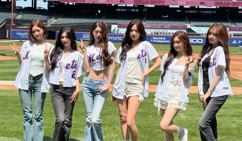 아이브 장원영 MLB 뉴욕 메츠 시구