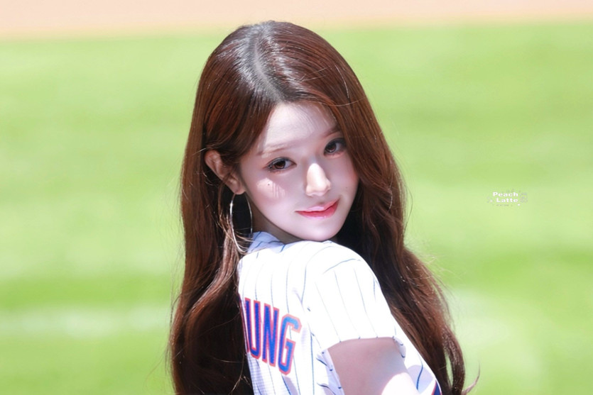 아이브 장원영 MLB 뉴욕 메츠 시구
