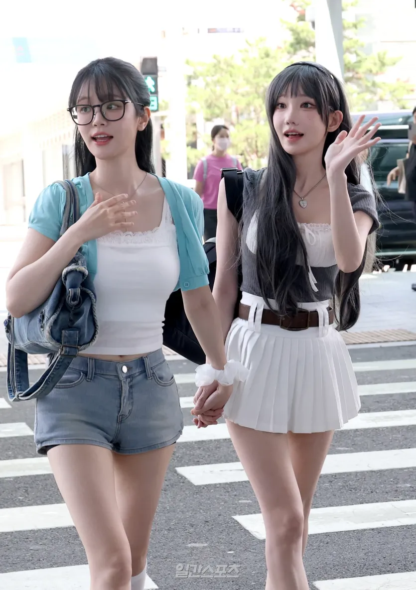 QWER 마젠타와 쵸단 전완근 비교 ㅋㅋ