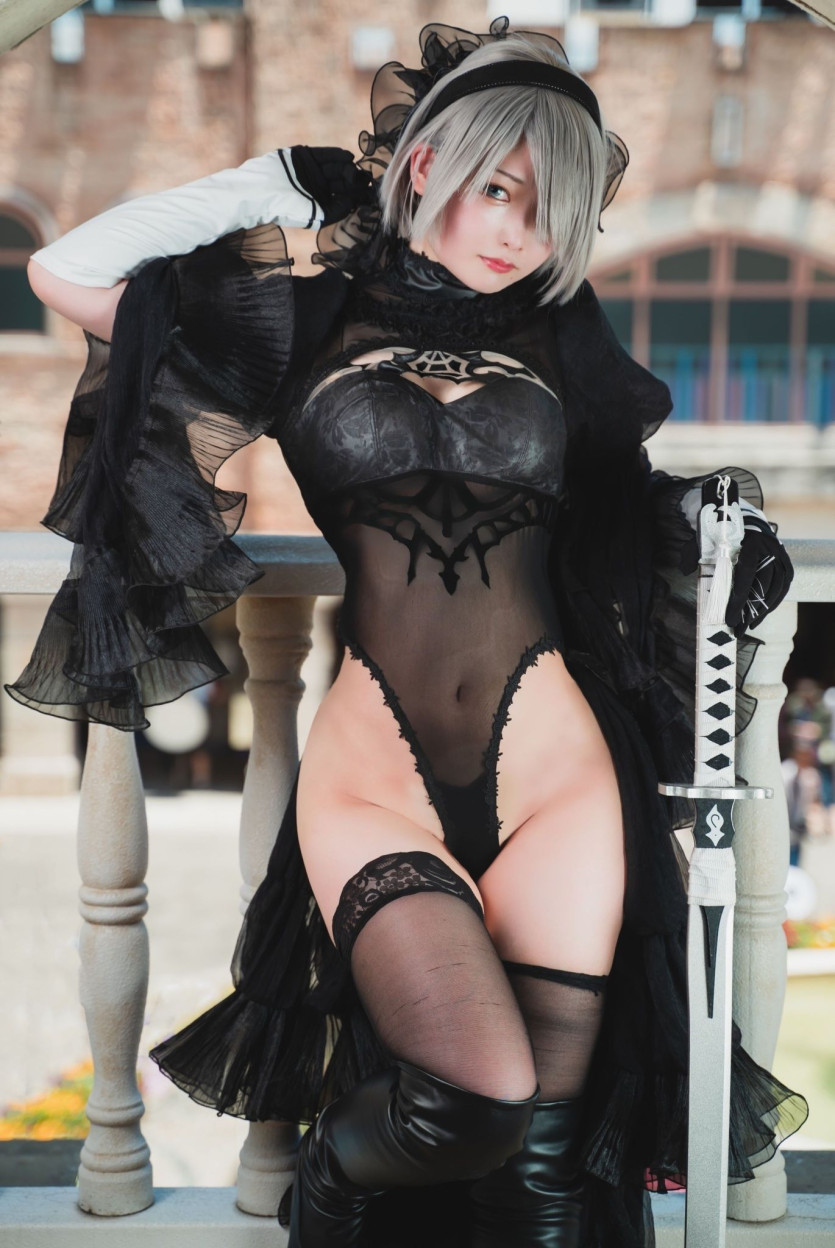 니어오토마타 2B 코스프레