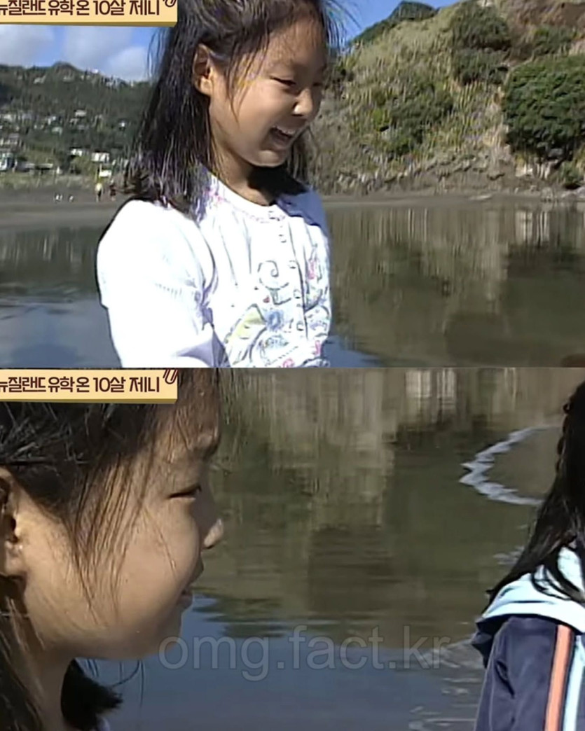 10살때 MBC 다큐에 나왔던 제니.jpg