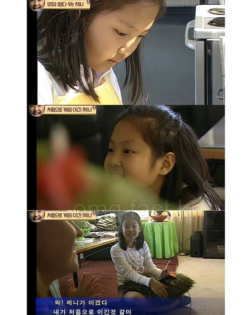 10살때 MBC 다큐에 나왔던 제니.jpg