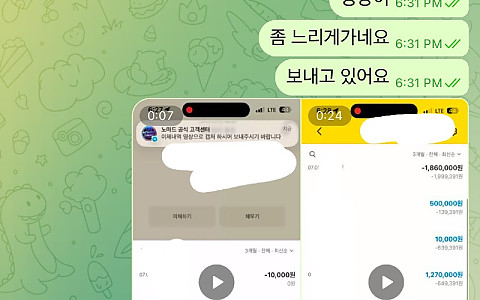 노마드 노마드 600만원 고액 환전 뒤 욕설·차단 피해