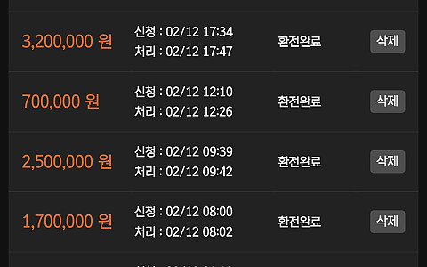 제스처 제스처 500만원 환전 지연 뒤 잔액 소진 유도 제보