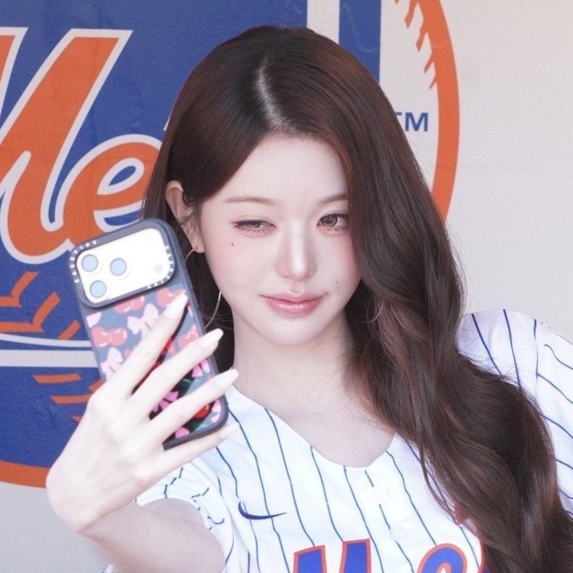 아이브 장원영 MLB 뉴욕 메츠 시구