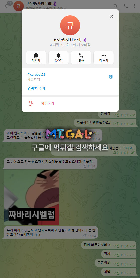 큐어벳 먹튀 증거 화면 5