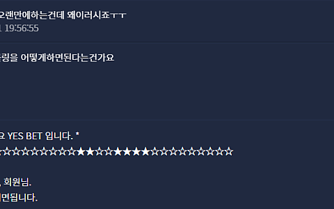 예스벳 예스벳 200만원 원금·172만원 잔액 환전 거부 뒤 계정 차단 제보