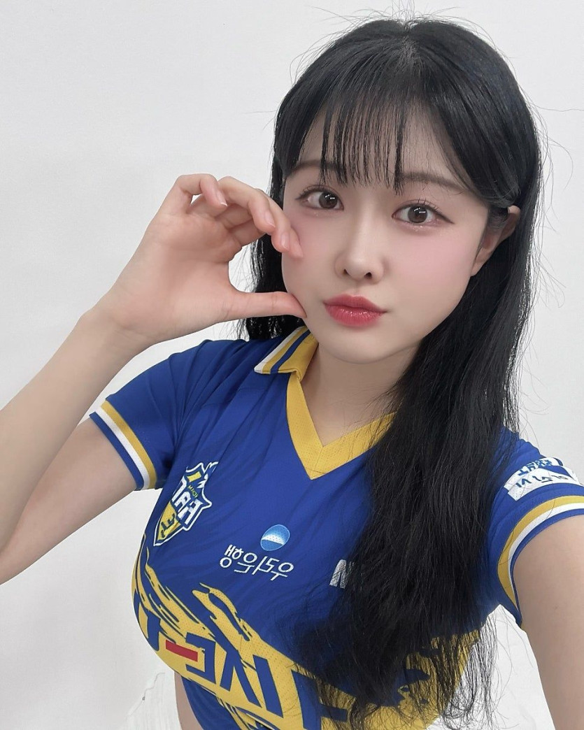 정하린 치어리더 비키니 몸매