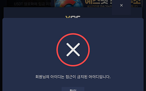 예스벳 예스벳 1247만원 접속 제한·텔레그램 대화 삭제 제보