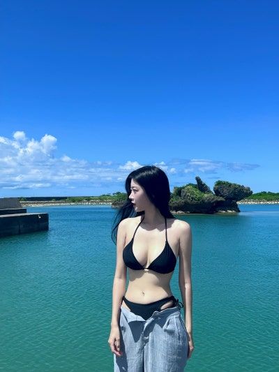 정하린 치어리더 비키니 몸매