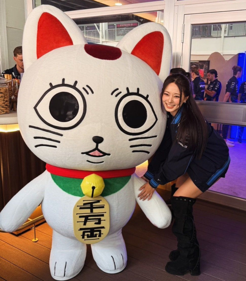 트와이스 쯔위 싱가포르 레이싱팀 팬 이벤트