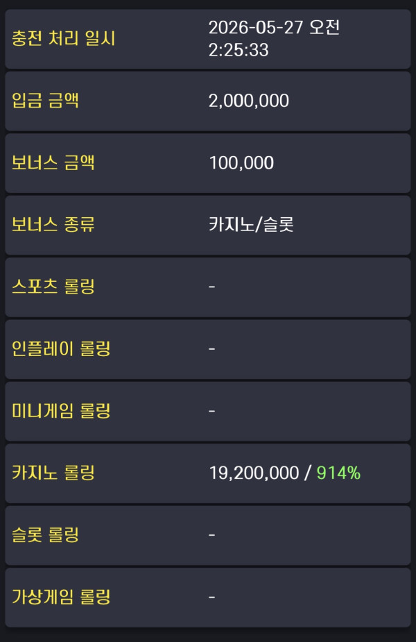 초고속 먹튀 관련 화면 1