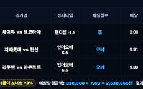 럭스벳 럭스벳, 세폴더 적중 뒤 253만원 지급이 막힌 신고