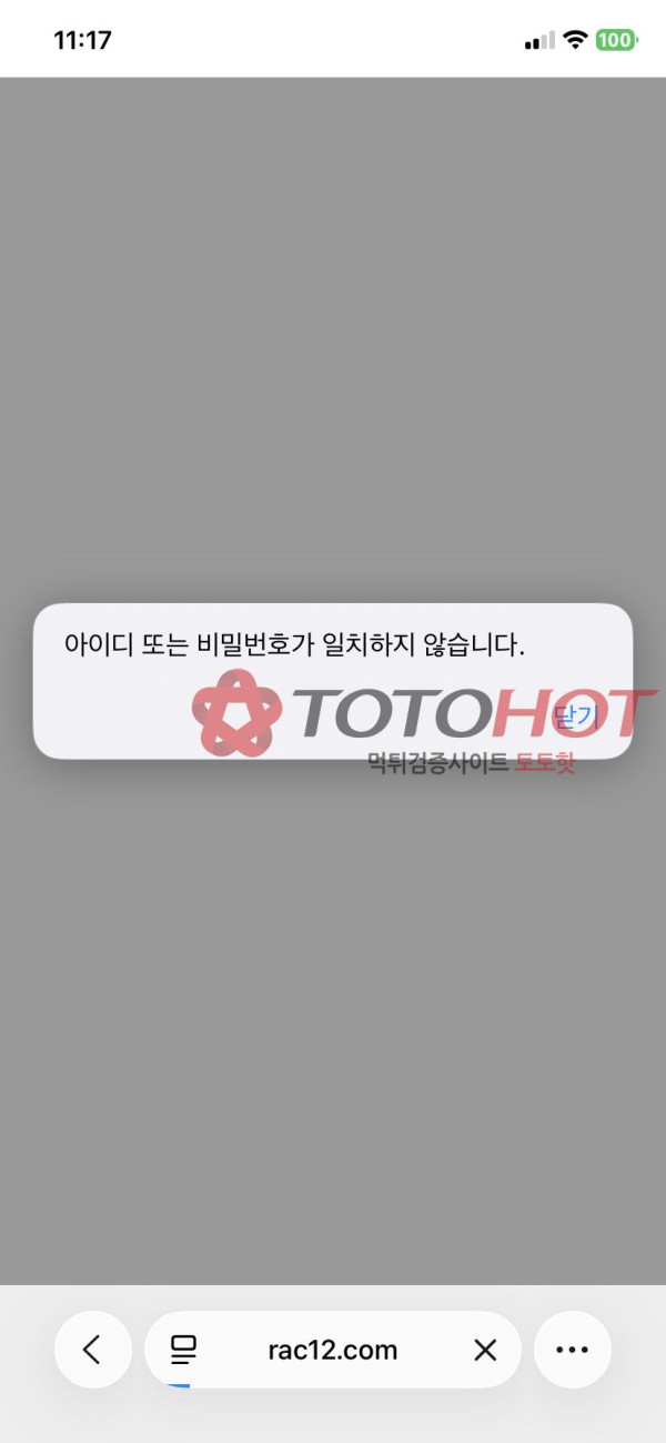 라쿤 먹튀 관련 화면 3