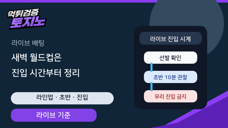 월드컵 새벽 경기 라이브 배팅 진입 시간을 정하는 토토가이드